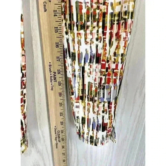 Lior Paris Pants Womens Size 2 Joy Ditzy Print Crop Pull On Legging Stretch NEW - Picture 7 of 8